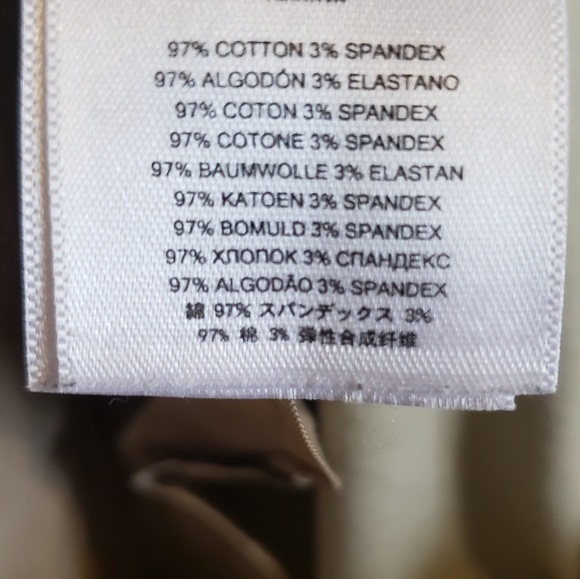 Michael Kors Ankle Stretch Trousers Tan Riding Style Woman Size 4 EUC - Picture 11 of 13